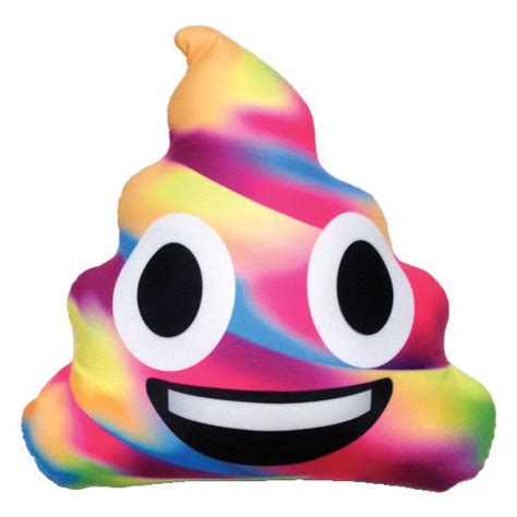 rainbow emoji poop|rainbow poop emoji pillow.